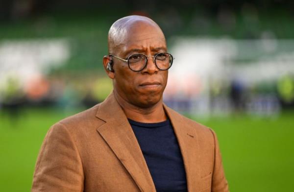 ITV pundit and former England player Ian Wright during the UEFA Nations League B Group 2 match between Republic of Ireland and England