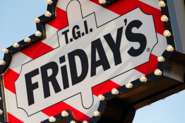 TGI Fridays sign after famous chain falls into administration in UK