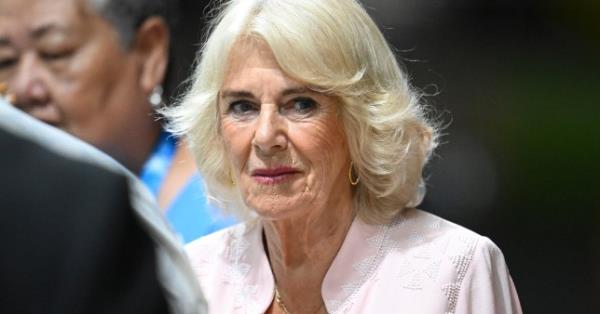 Queen Camilla pictured.