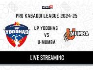 Check out the live streaming details for the Pro Kabaddi League clash between UP Yoddhas and U Mumba.