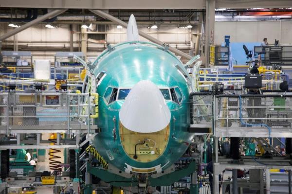 A Boeing 737 jetliner is pictured during a tour of the Boeing 737 assembly plant in Renton, Washington February 4, 2014. — Reuters pic  